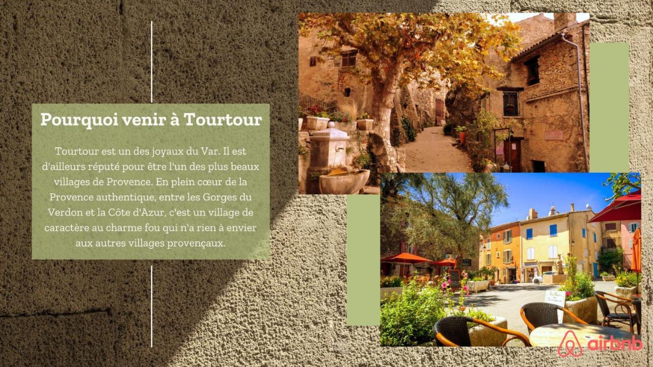 Chambres En Campagne Tourtour Buitenkant foto
